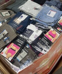 Summer and winter clothing pallets