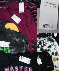 16pc WESC Unisex /Mens /Womens Sweatpants & Tees #30849G (H-1-4)