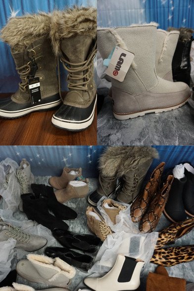 16prs Womens SOREL Sam Edelman BCBGeneration TOMS Boots LAM #31409P (C-5-6)