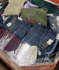 Summer and winter clothing pallets