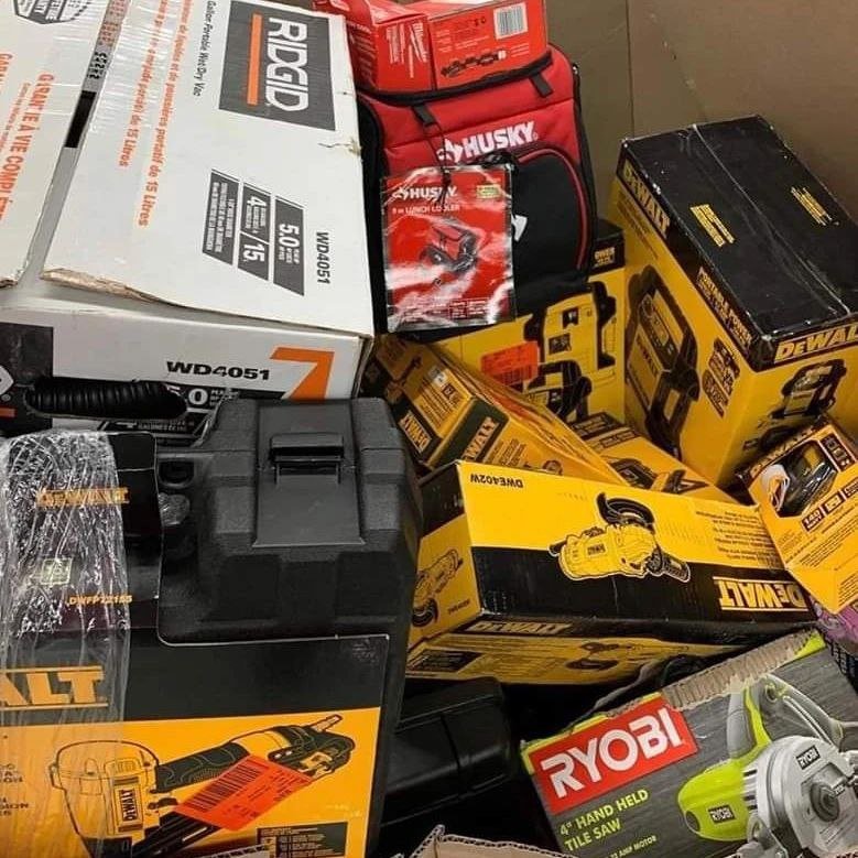 pallets of tools for sale