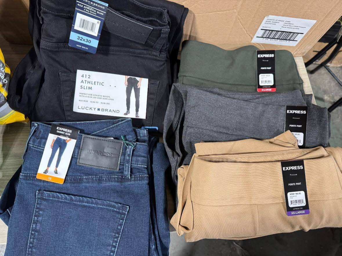 Jeans pallets