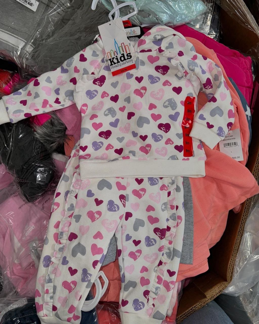 New overstock kids clothing pallets