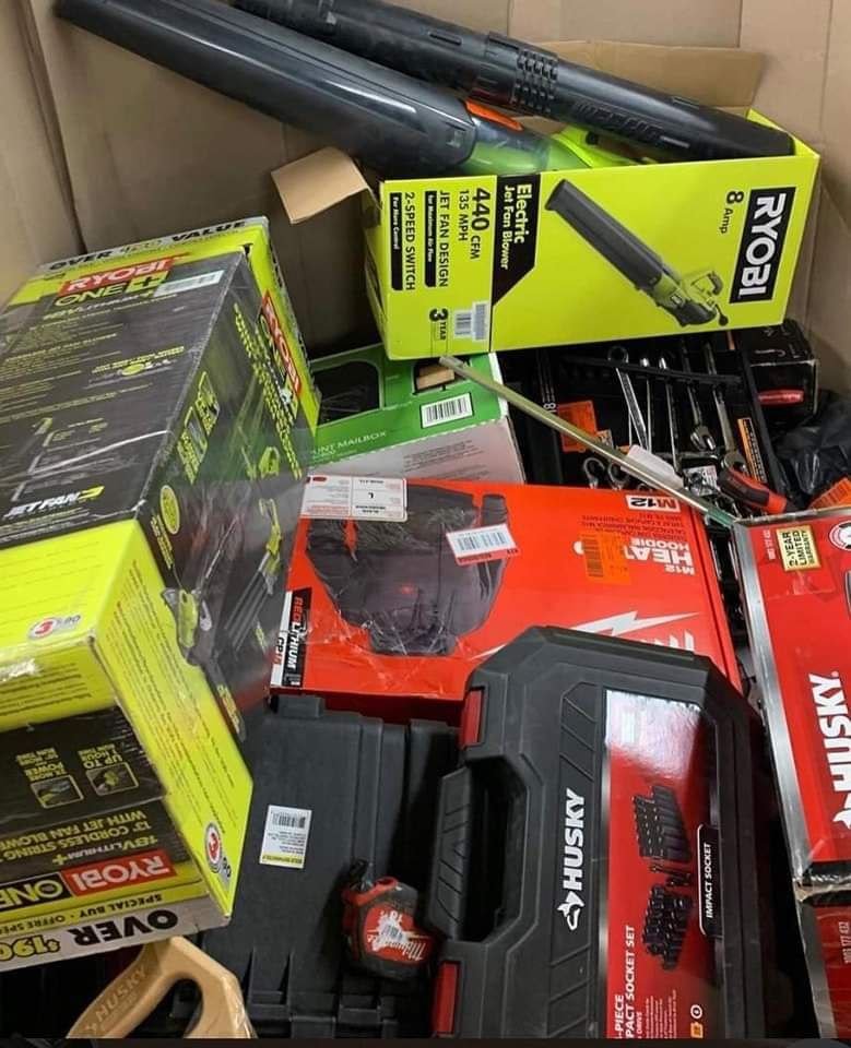 pallets of tools for sale