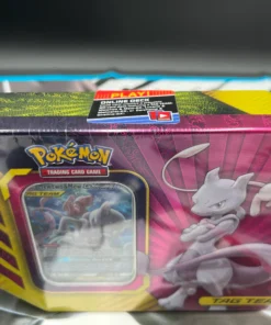 Power Partnership Tin [Tag Team Mewtwo & Mew GX Promo SM 191 ] - SM - Unified Minds (SM11) Pokémon TCG New